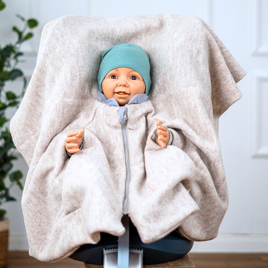 Kindersitzponcho Wollwalk "Light"