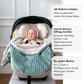 Einschlagdecke Babyschale – flexibel für Sommer & Winter, ideal im Alltag