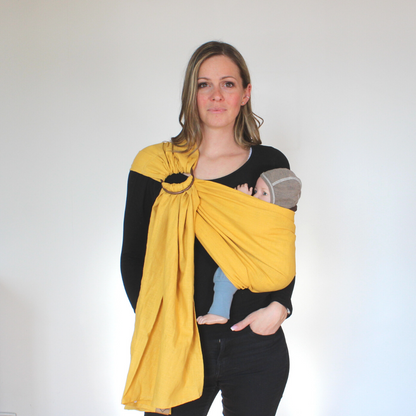 Ring Sling aus Leinen - Maja -