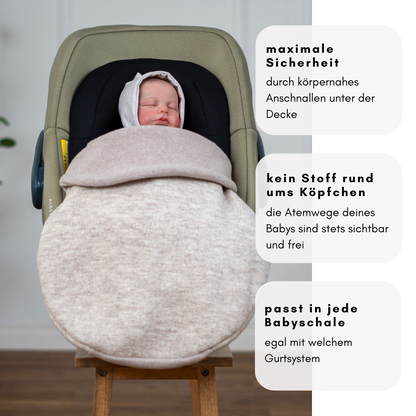 Einschlagdecke "Wollwalk light"