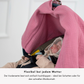 Sun-Cover für Babyschale - Rosa mit Camilla – Leicht, Atmungsaktiv & Mit Sichtfenster