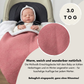 Einschlagdecke "Wollwalk Rosewood"