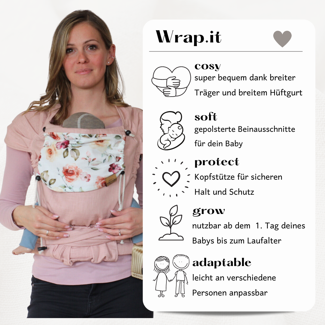 Wrap.it Classic Babysize - Melina -