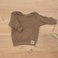 Newborn Pullover aus Waffelpiqué