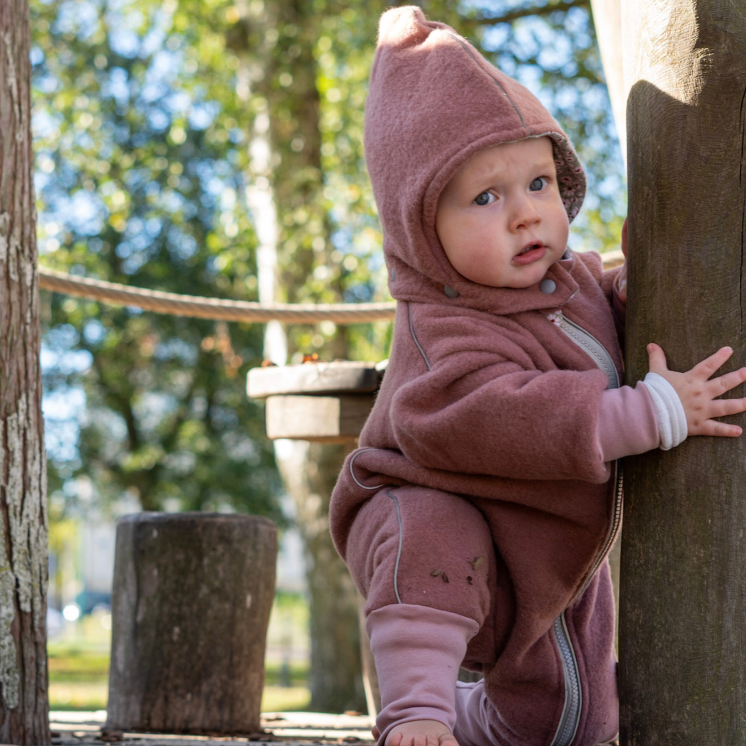 Warmer Wollfleece Overall für Herbst & Winter