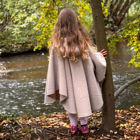 XL Kindersitzponcho - Teddy