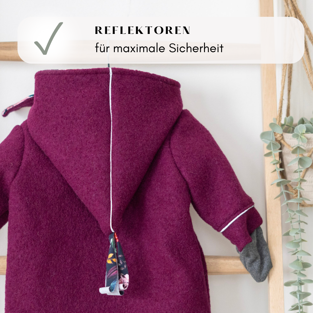 Walkjacke mit Zipfelkapuze Kikkifax